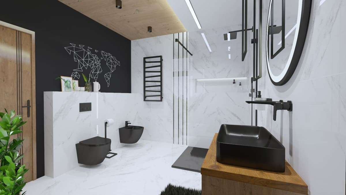 IO FROYA BLACK miska wc wisząca Rimless 490x365 mm z deską slim wolnoopadającą z funkcją łatwego wypinania CE.FRO.BL.WC490 *16 *W ( zamiennik MUFI PLUS BLACK MAT - CE.MUFSF.490.093E-UQ3.BM.I ) **ekspo - Powystawowy BLU Salon Łazienek Jelenia Góra