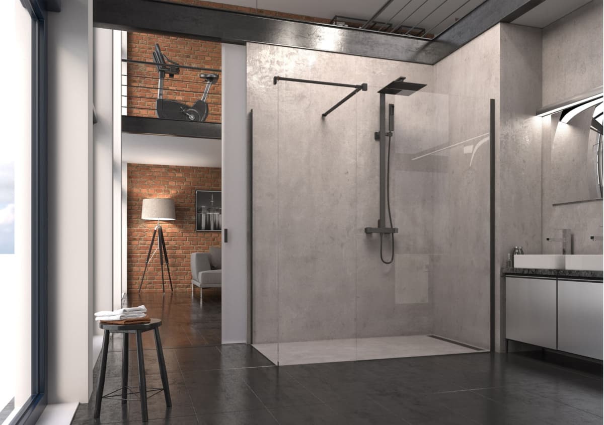 IO Eno Black Concept Walk-In