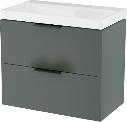 EXCELLENT Blanko szafka pod umywalkę 64 cm, zielony mat MLEX.6301.640.GN **ekspo - Powystawowy Tarnobrzeg