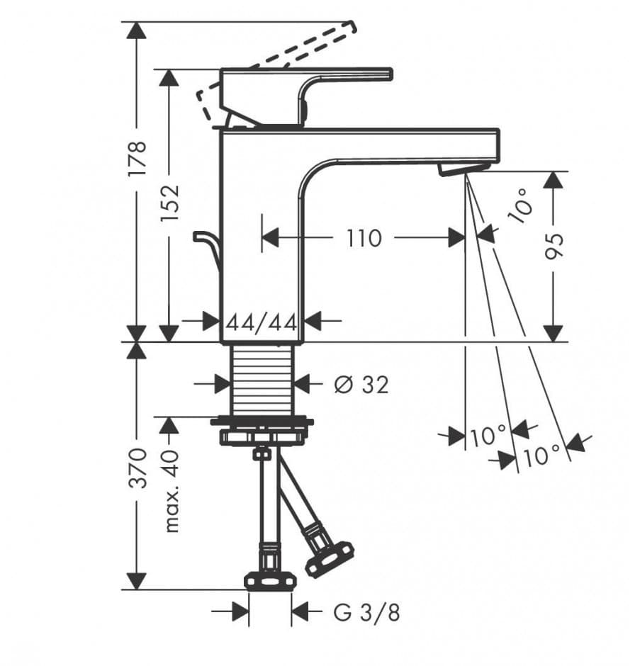 Hansgrohe Vernis Shape 71561000 - Powystawowy Łomża