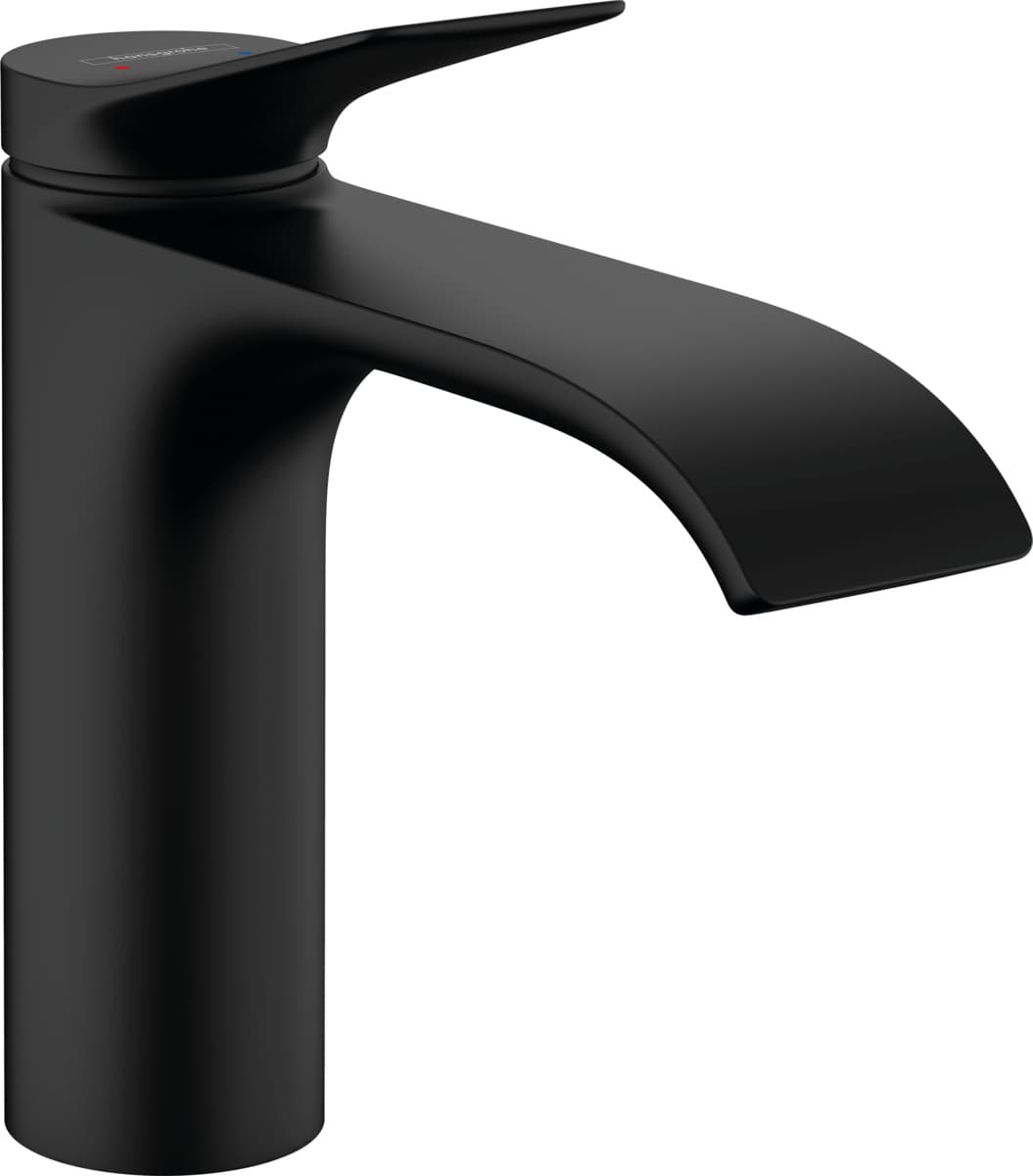 HANSGROHE 75022670 Vivenis Jednouchwytowa bateria umywalkowa 110 bez kompletu odpływowego Czarny Matowy **ekspo - Powystawowy Zielona Góra