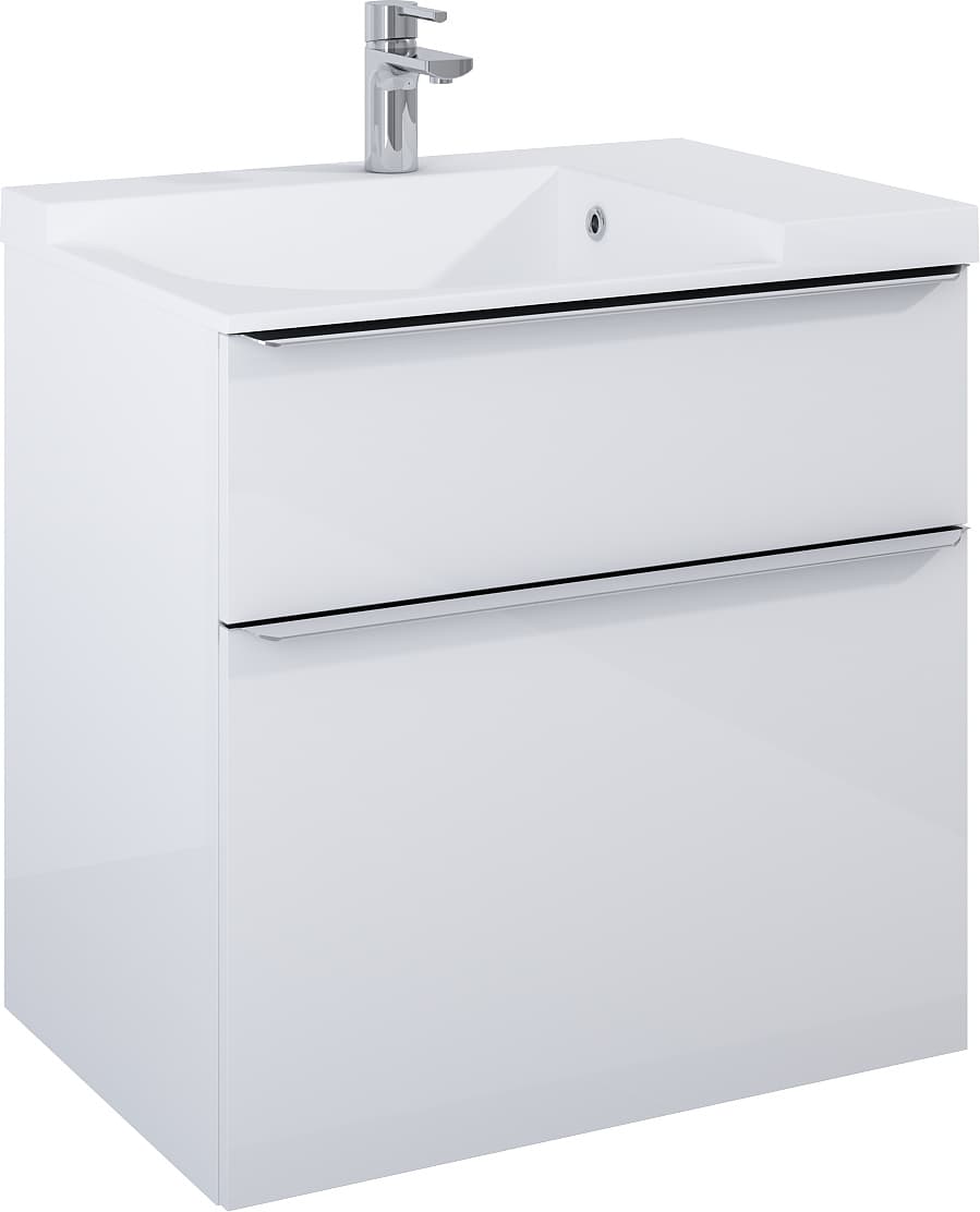 ELITA RE010700028060 167026 SZAFKA LOFTY 70 2S WHITE HG PDW *4 - Powystawowy Nowy Sącz