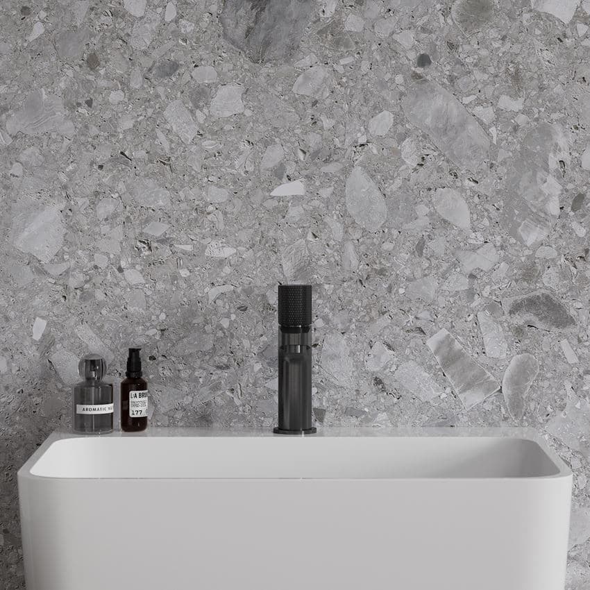 OMNIRES CONTOUR bateria umywalkowa CT8010AT antracyt - Powystawowy Łowicz