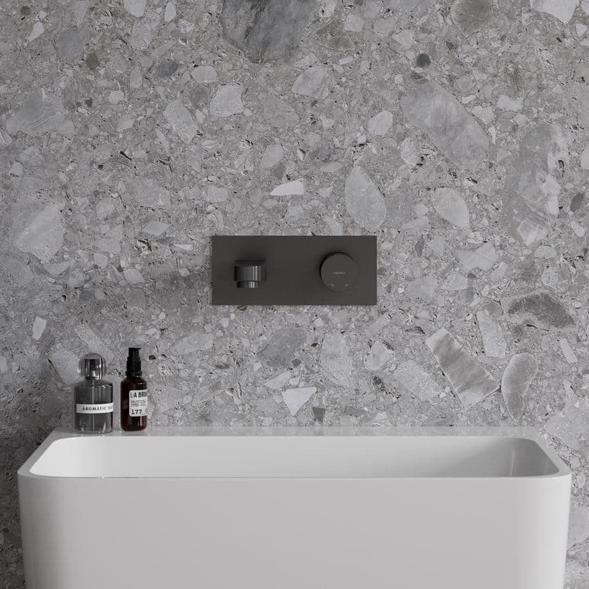 OMNIRES CONTOUR bateria umywalkowa podtynkowa CT8015AT antracyt - Powystawowy Bochnia
