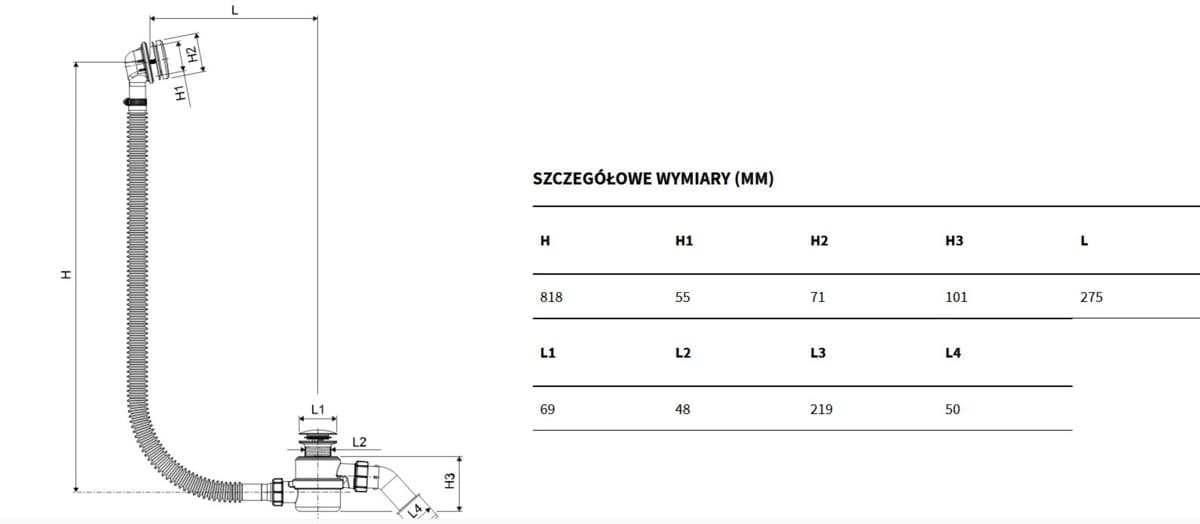 Excellent Moli ARIN.3210WH - Powystawowy Augustów