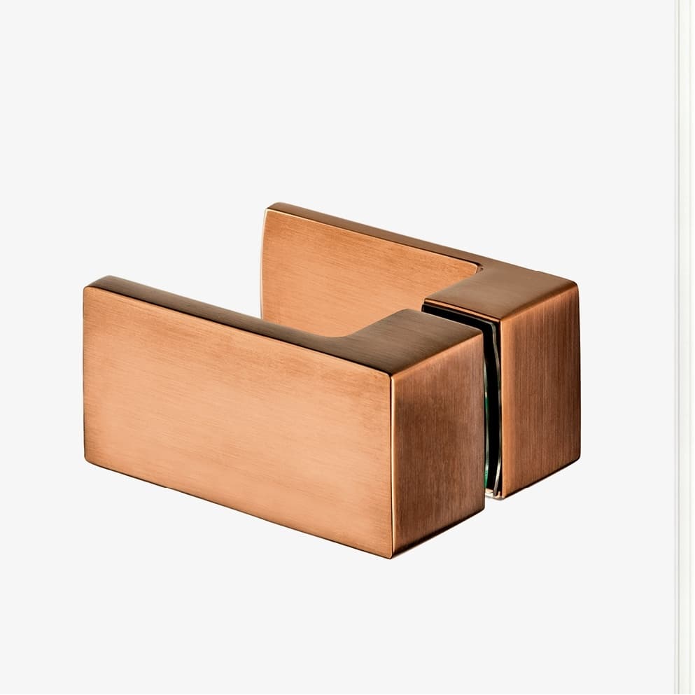 NEW TRENDY KABINA AVEXA COPPER BRUSHED KWADRATOWA P 90x90x200 CZYSTE 6mm ACTIVE SHIELD EXK-3583 - Powystawowy Mława