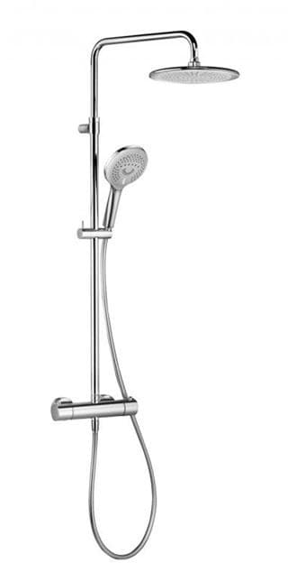 KLUDI FRESHLINE DUAL SHOWER zestaw natryskowy z bat. termost. 6709205-00 *5 - Powystawowy Bielsko-Biała