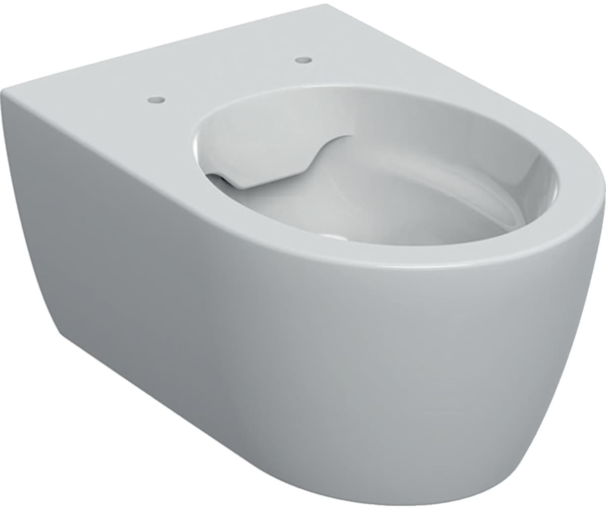 GEBERIT 501.661.00.1 Wisząca miska WC lejowa iCon, ukryte mocowania, Rimfree, 53 cm *6 **ekspo - Powystawowy Ełk