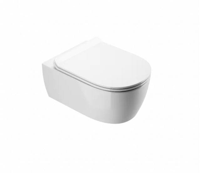EXCELLENT Miska wisząca wc bezrantowa DOTO PURE-RIM 54 CEEX.1404.545.WH + deska *12 P - Powystawowy Gniezno